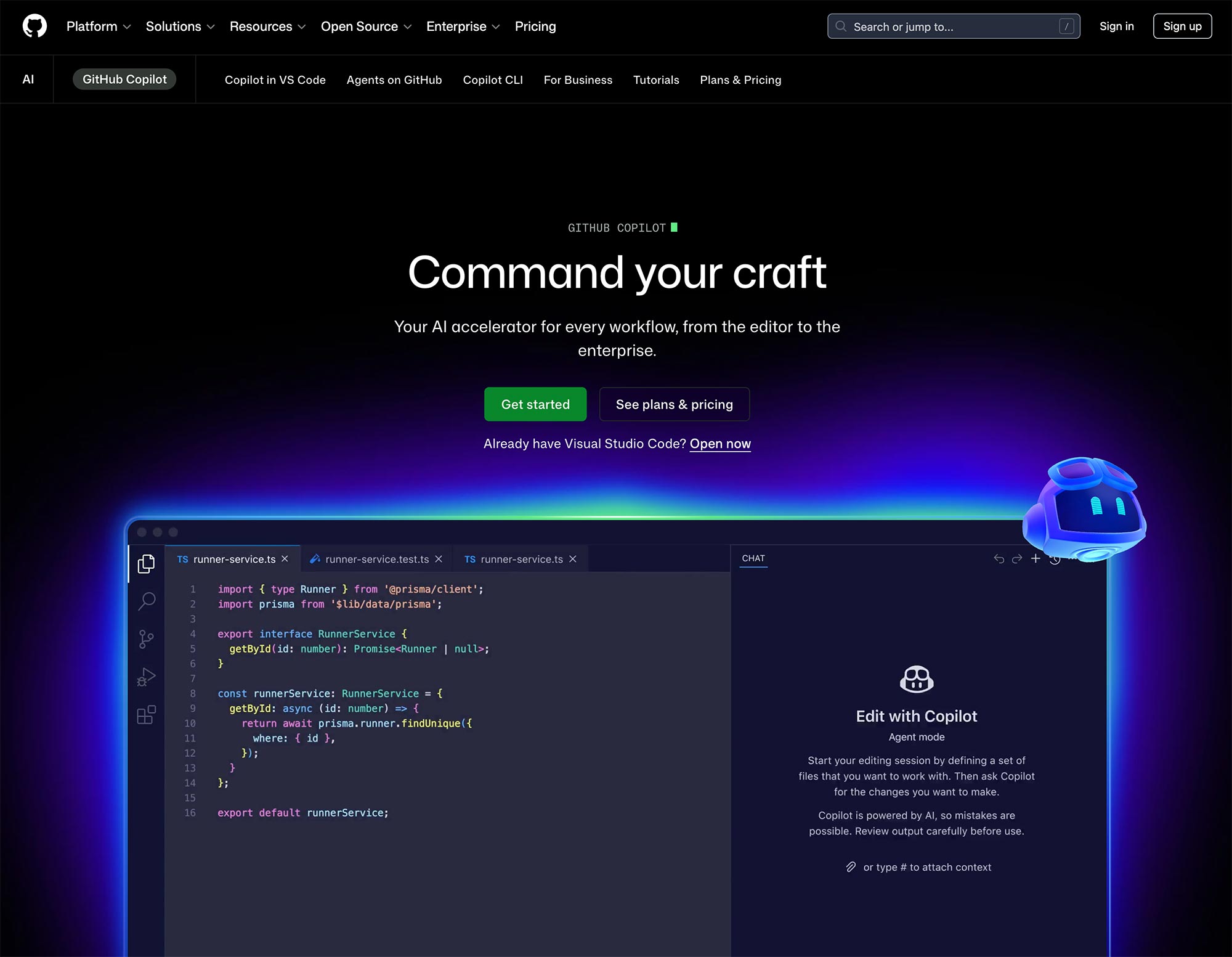 GitHub Copilot AI coding assistant