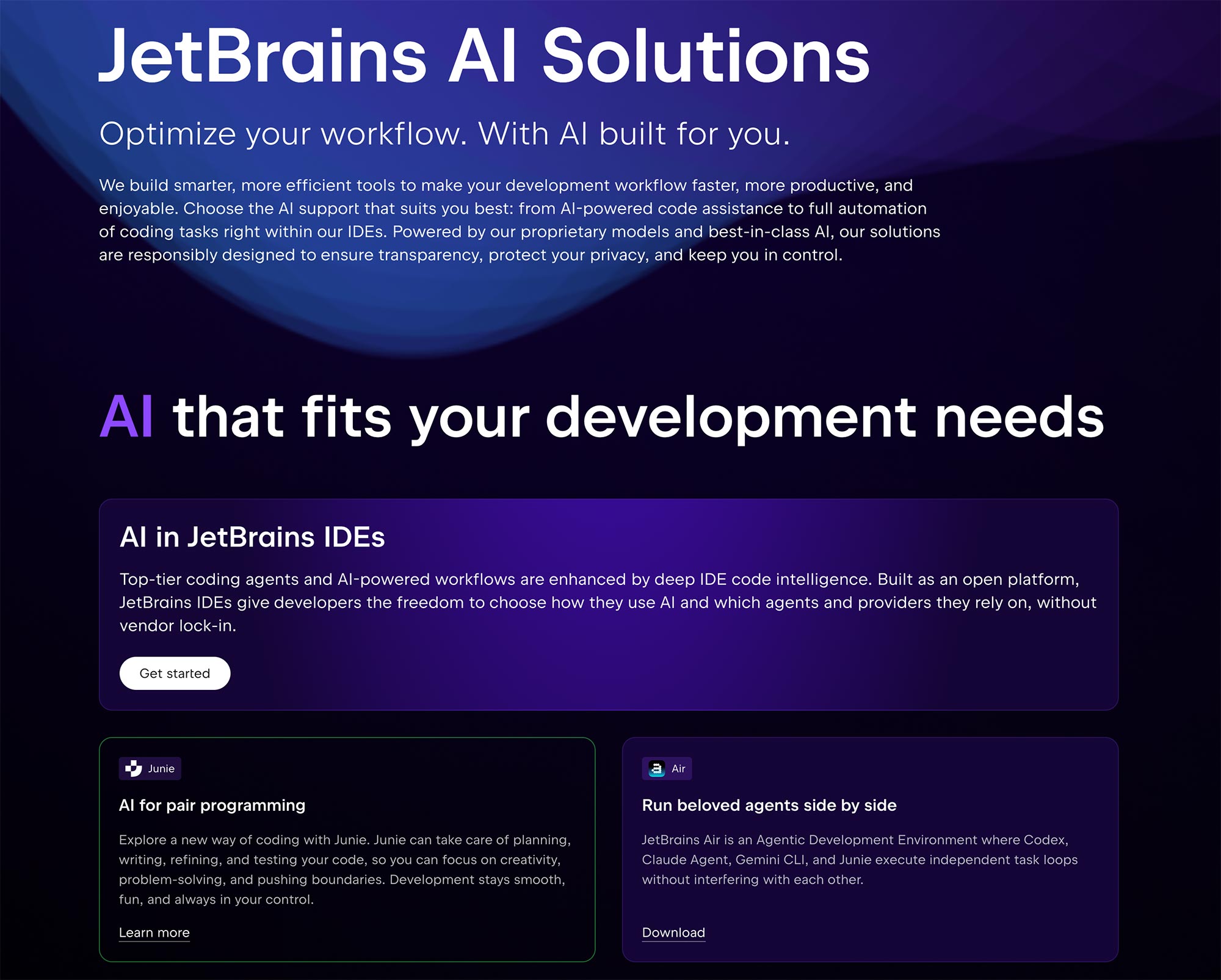 JetBrains AI Assistant in IDE